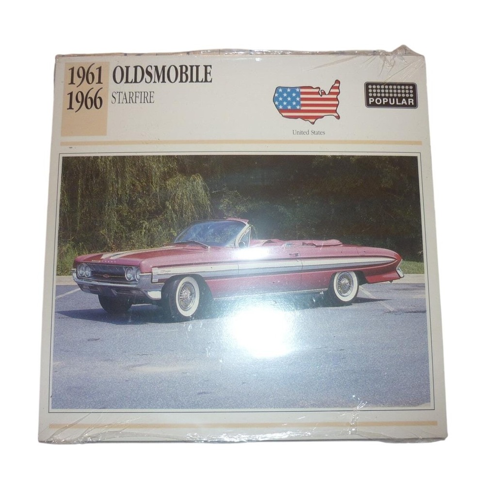 Vtg Atlas Editions Edito Service Classic Cars Cards Sealed Pack of 20 NIP 9x9"